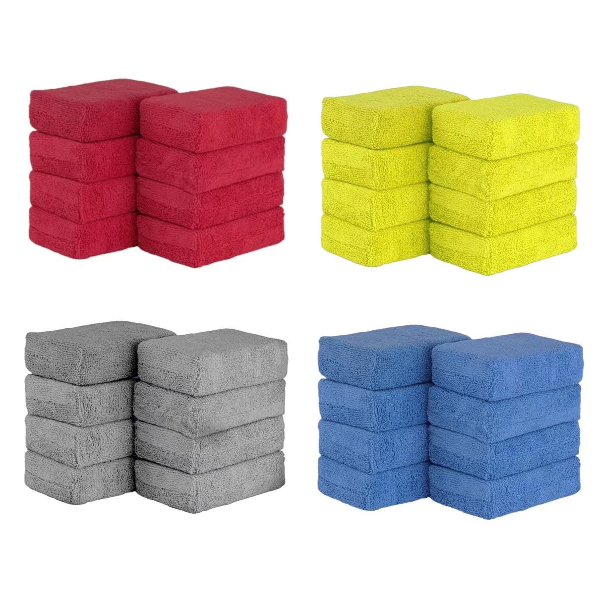 Wax Applicator Pad - 8 шт. микрофибровых подушечек для нанесения