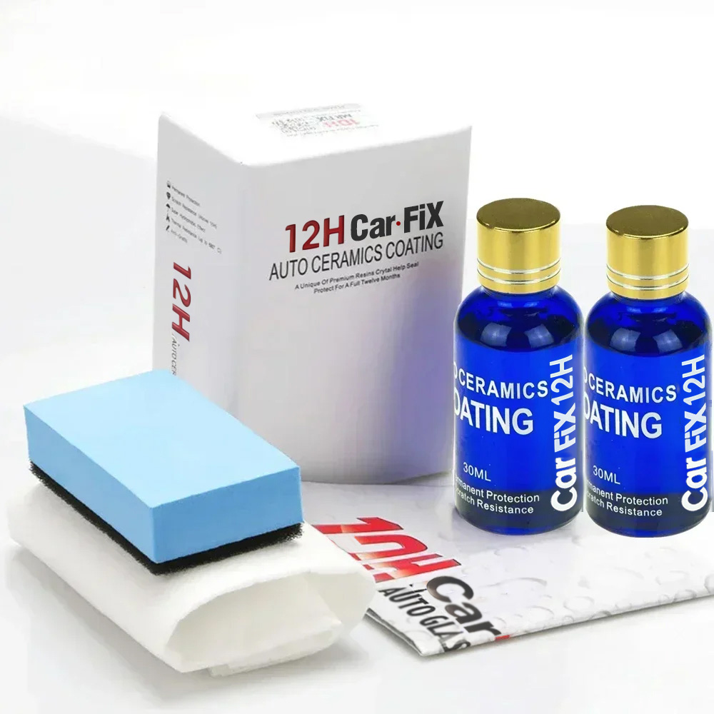 Car Wax Ceramic Coating - 2 шт. 12H автомобильный полировочный воск