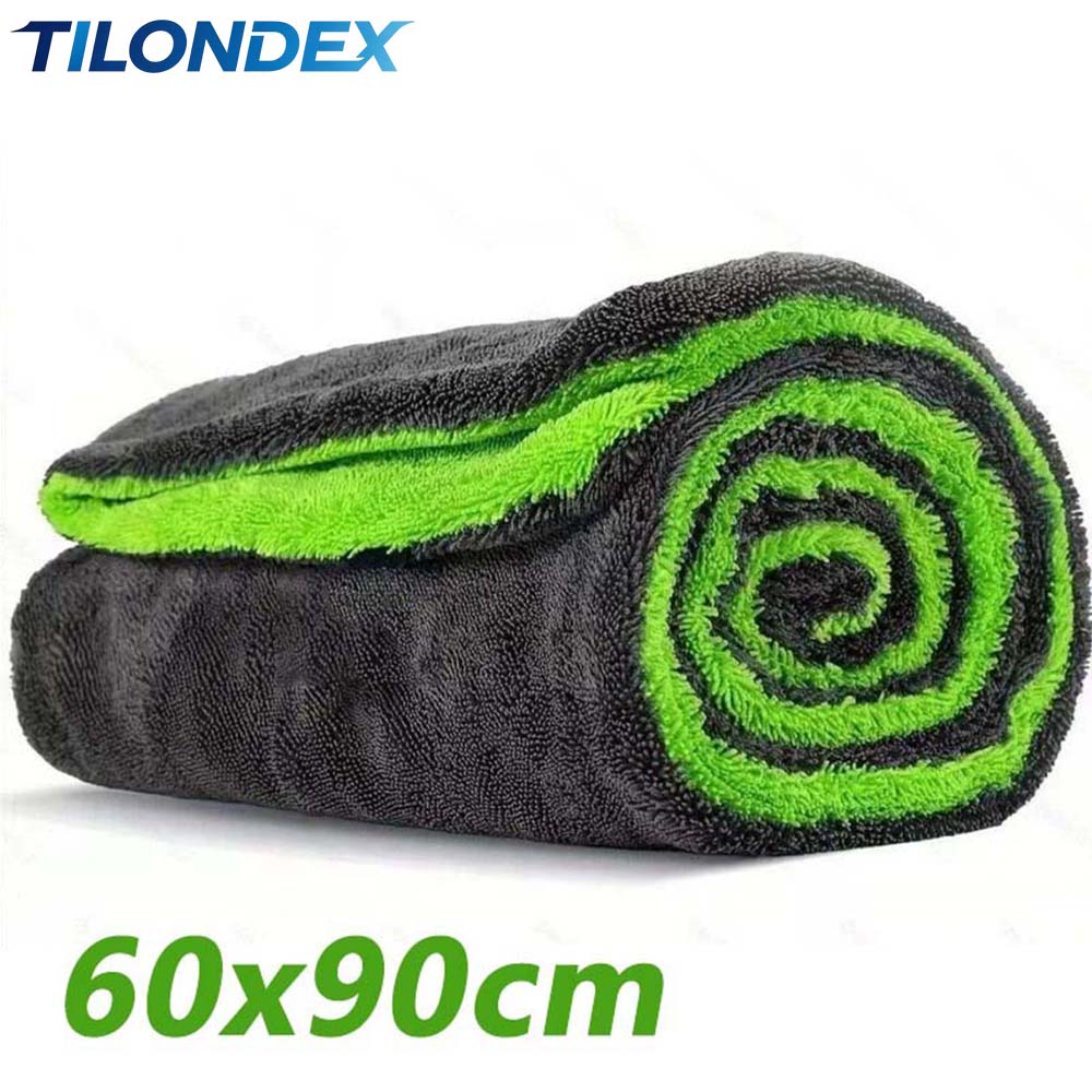Microfiber Towel Detailing - 1 шт. 1000GSM Двустороннее полотенце из