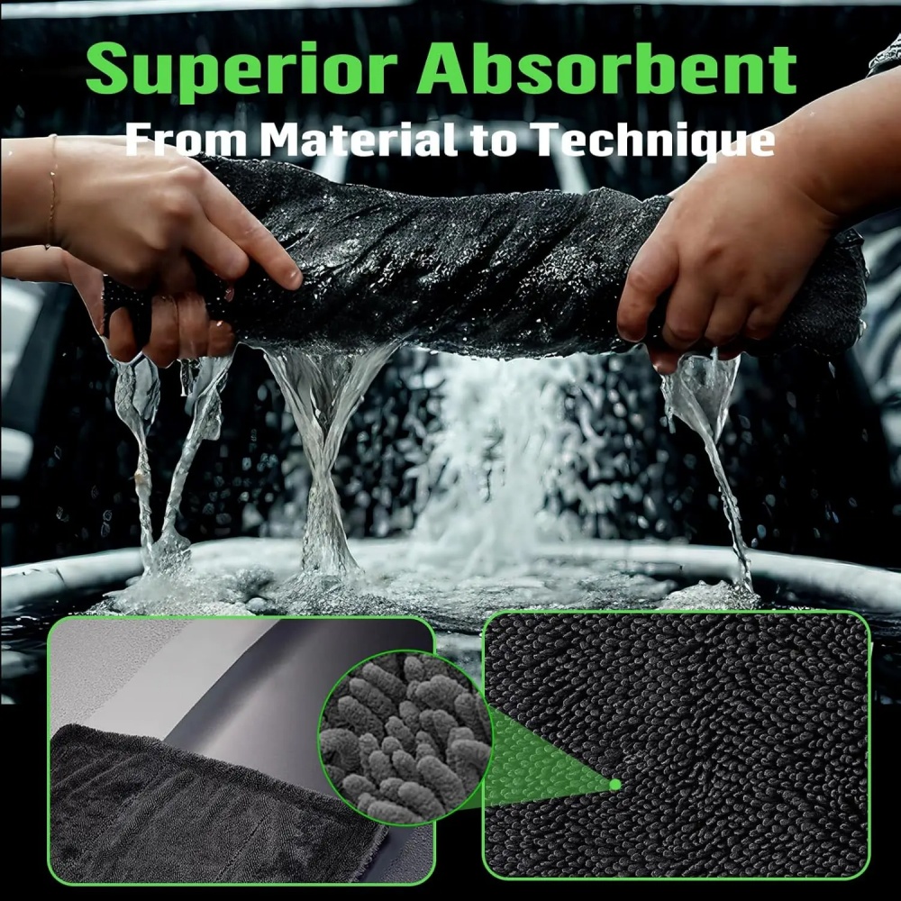 Ультра-впитывающая салфетка из – обзор и цена Microfiber Towel Detailing