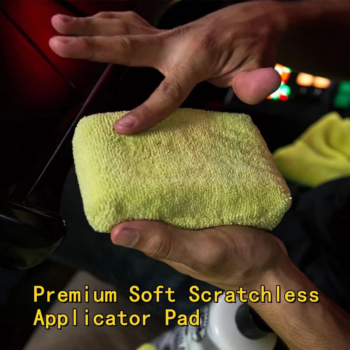8 шт. микрофибровых подушечек  – обзор и цена Wax Applicator Pad
