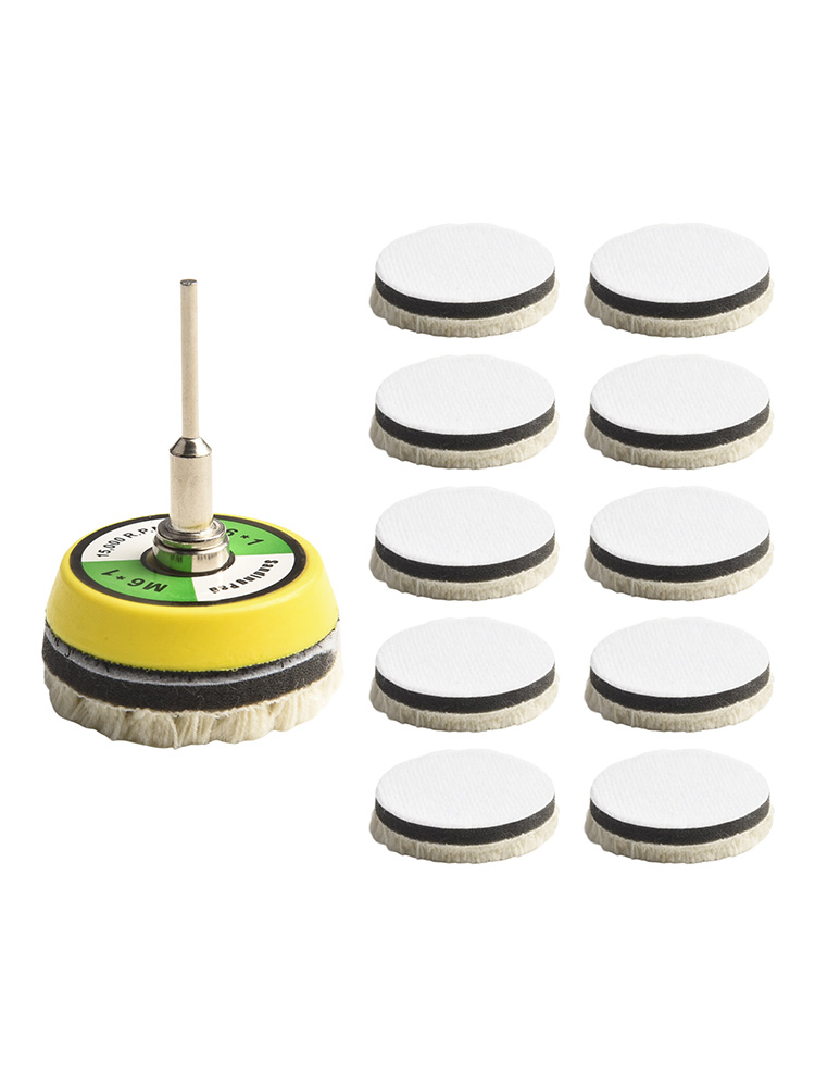 Набор из 11 шерстяных полирова – обзор и цена Polish Pad Set Buffer