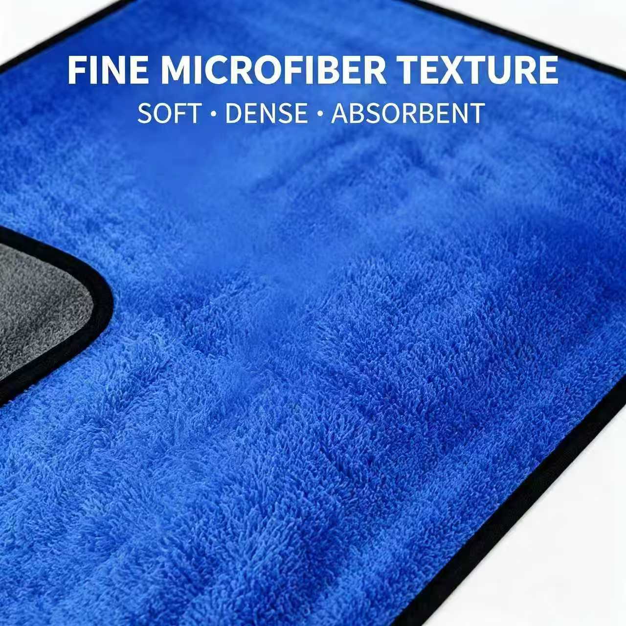 Синее микрофибровое полотенце  – обзор и цена Microfiber Towel Detailing